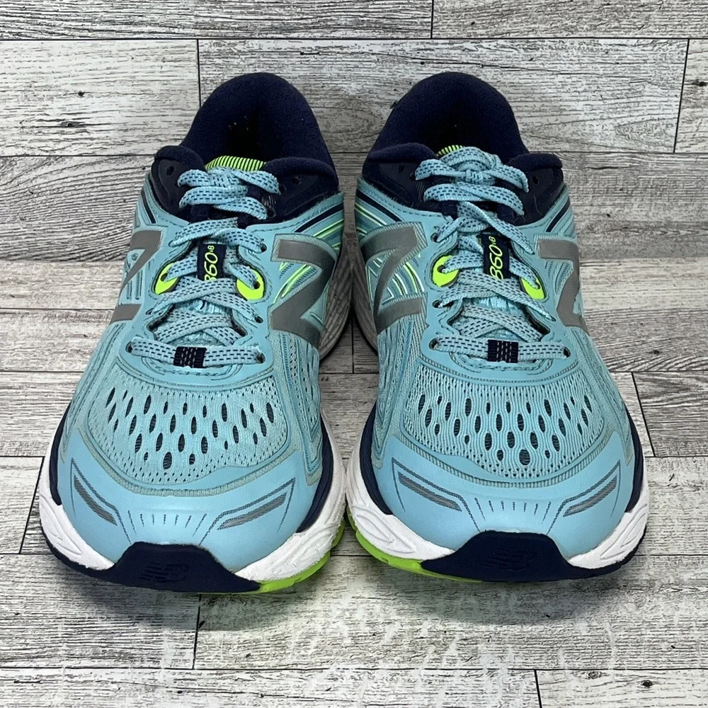 New Balance 860v8 Blue Aqua Running‎ Shoes W860BN8 Women Size 6